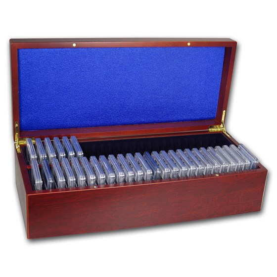 1986-2018 32-Coin Proof Silver American Eagle Set PR-70 PCGS 1986-2018 32-Coin Proof Silver American Eagle Set PR-70 PCGS